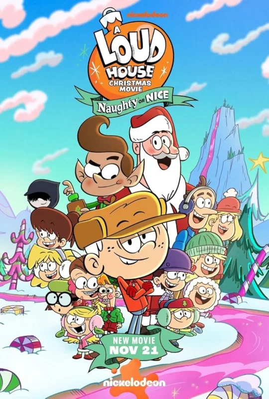 فيلم A Loud House Christmas Movie Naughty or Nice 2025 مدبلج اون لاين